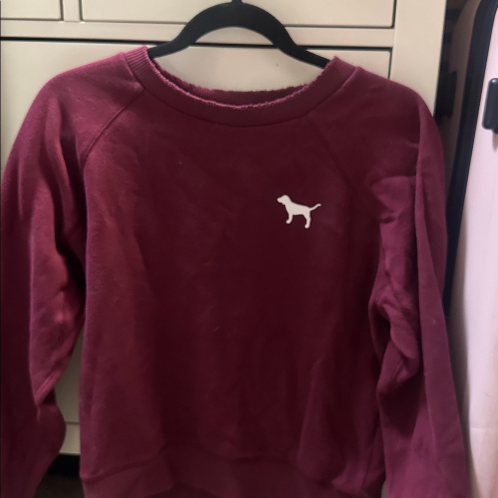 Victoria's Secret PINK Maroon Top